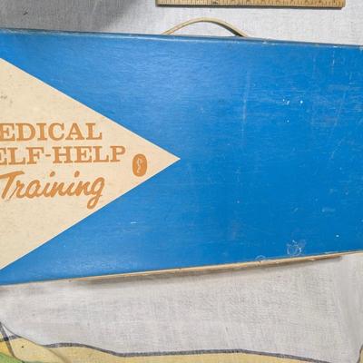 Genuine NRA Gun Training Kit Pkg in a Cold War Medical Self Help Kit