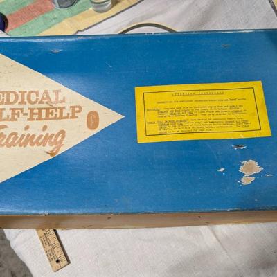 Genuine NRA Gun Training Kit Pkg in a Cold War Medical Self Help Kit