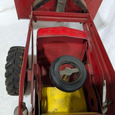 VINTAGE 1950'S NYLINT PAYLOADER PRESSED STEEL CONSTRUCTION TOY
