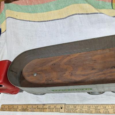 1953 Tonka Grain Hauler Tractor & Trailer Model #550