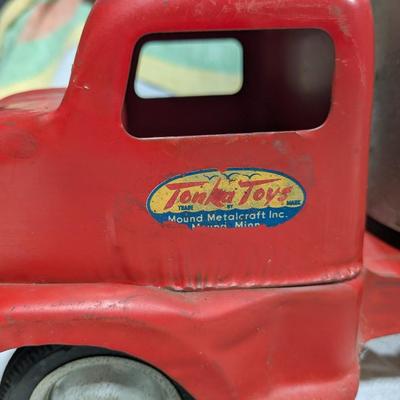 1953 Tonka Grain Hauler Tractor & Trailer Model #550