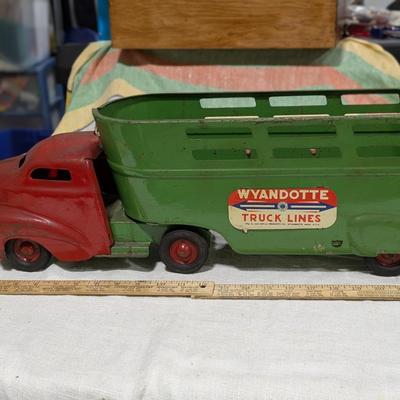 1940’s Wyandotte Truck and Trailer