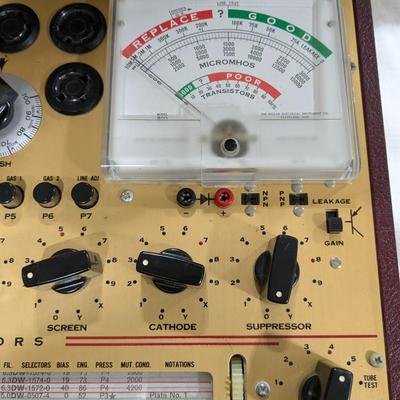 Vintage Hickok Model 800 Tube-Transistor Tester