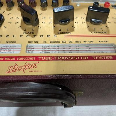 Vintage Hickok Model 800 Tube-Transistor Tester