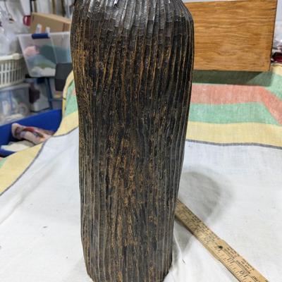 Jamaican Vintage Wood Carving of Bearded Jamaican Man