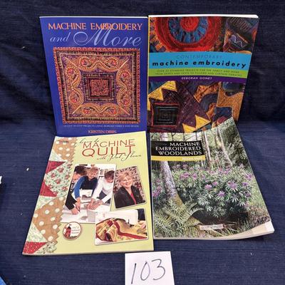 Machine Embroidery Books
