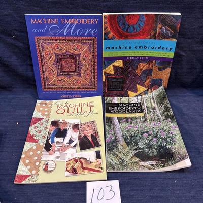 Machine Embroidery Books