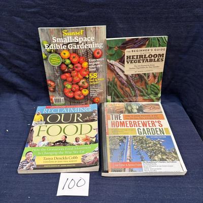 Gardening Book Lot