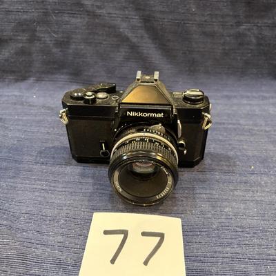 Nikon Nikkormat FT2 35mm Camera