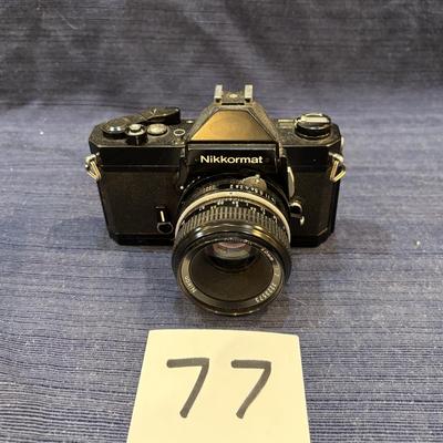 Nikon Nikkormat FT2 35mm Camera