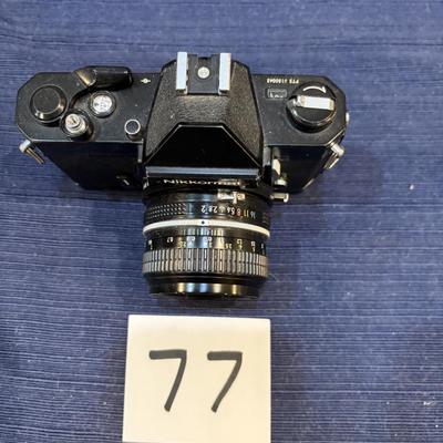 Nikon Nikkormat FT2 35mm Camera