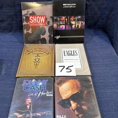 Music DVD Lot