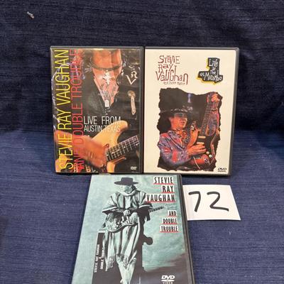 Stevie Ray Vaughan DVD Lot