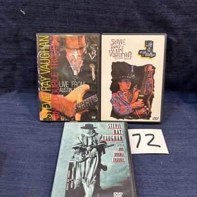 Stevie Ray Vaughan DVD Lot