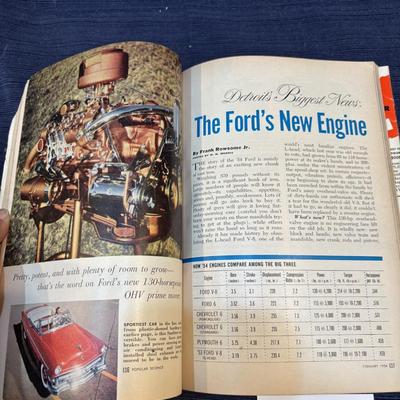 Vintage 1954 Popular Science Magazine