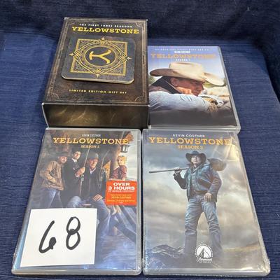 Yellowstone DVD Lot