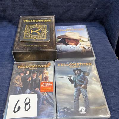 Yellowstone DVD Lot