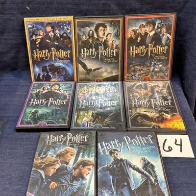 Harry Potter DVD Lot