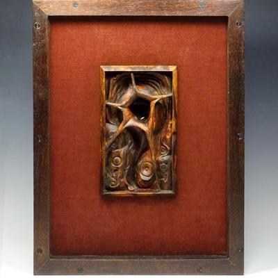 1171 Artisan Rosewood Shadow Box "Torrid" by Stephen Smith Daniell.