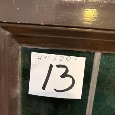 Vintage Stain Glass Window