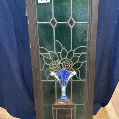 Vintage Stain Glass Window