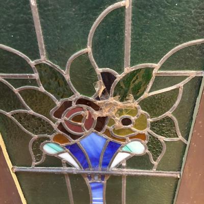 Vintage Stain Glass Window
