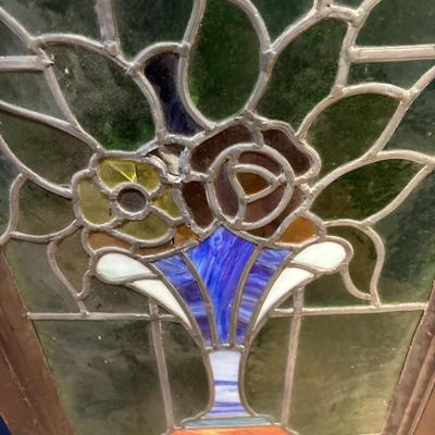 Vintage Stain Glass Window