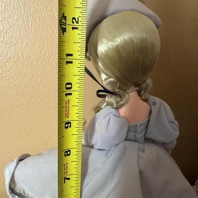 Set of 4 Vintage Big Eye Bradley Dolls in Gowns