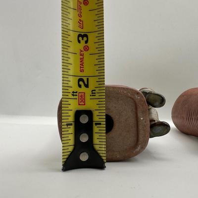 Vintage UCTCI Ceramic Hand Painted Young Boy and Girl Figurines