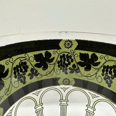 Mid-Century Cera Glass Tumblers with 22 Karat Gold Decorations