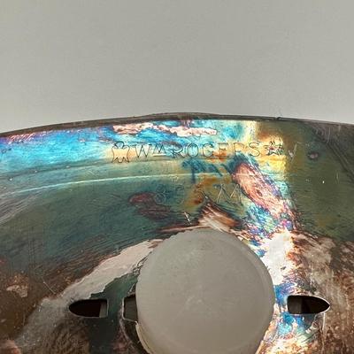 WM Rogers Silver-plated Scallop Shell Serving Dish