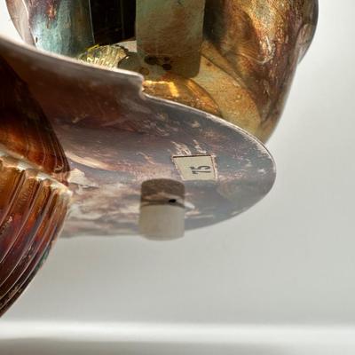 WM Rogers Silver-plated Scallop Shell Serving Dish