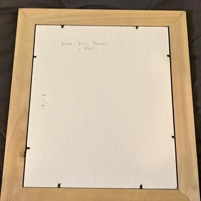 c. 1944 Pekinese Litho of Drawing By American Illustrator Diana Thorne