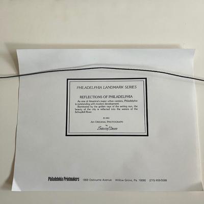 Three Vintage Philly Photographs by Robert Ehrlich & Linda Sacco Signed Limited Edition 16” x 20”