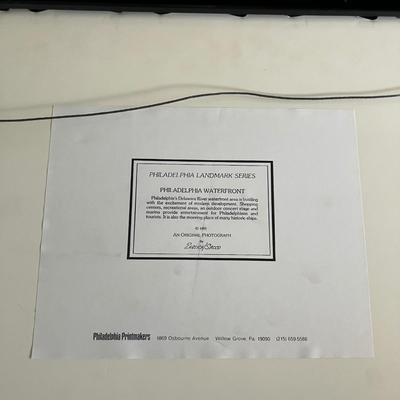 Three Vintage Philly Photographs by Robert Ehrlich & Linda Sacco Signed Limited Edition 16” x 20”