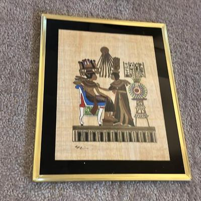 1980s hand-painted Egyptian souvenir collection 8” x 10” each