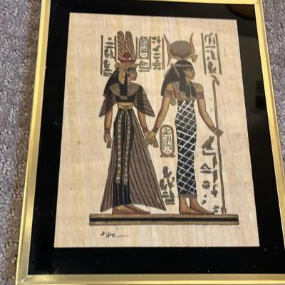 1980s hand-painted Egyptian souvenir collection 8” x 10” each