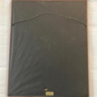 Woodblock Print by Seiichiro Konishi (b. 1919), Limited Hand Colored 13”w x 17”h