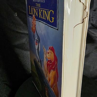 Vintage Walt Disney’s The Lion King (1994) VHS – Masterpiece Collection Classic Animated Film & Rare Collector’s Edition