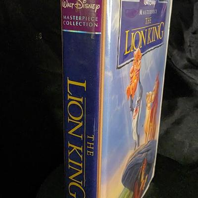 Vintage Walt Disney’s The Lion King (1994) VHS – Masterpiece Collection Classic Animated Film & Rare Collector’s Edition
