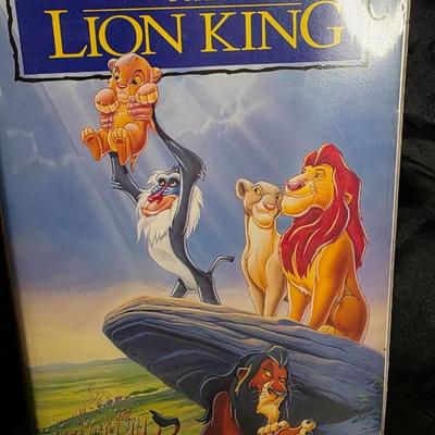 Vintage Walt Disney’s The Lion King (1994) VHS – Masterpiece Collection Classic Animated Film & Rare Collector’s Edition