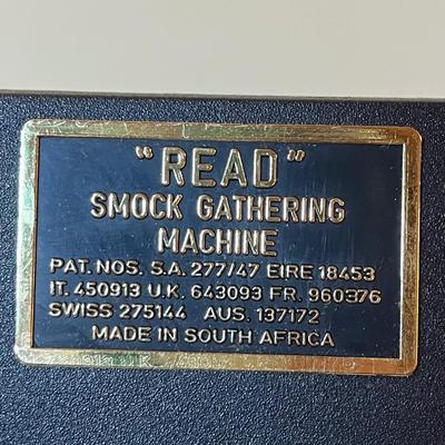 Vintage Read Smocking Machine & More (WS-BC)