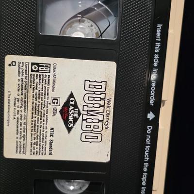 Dumbo Black Diamond VHS Tape – Walt Disney's The Original Animated Classic 1989 Edition, Collectible Retro Film