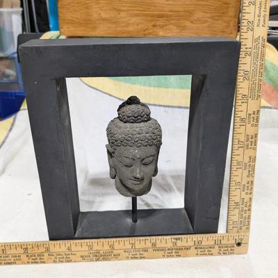 Framed Buddha Statue