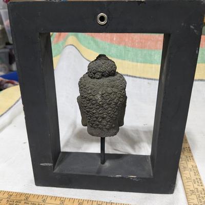 Framed Buddha Statue