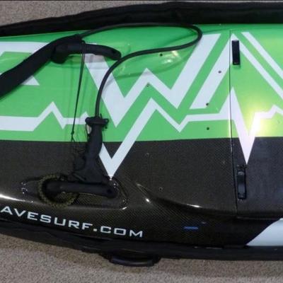 Sale Photo Thumbnail #15: EWAVE E-WAVE V2-6000 CARBON FIBER 35MPH 10KW ELECTRIC SURF JET BOARD W/OUT BATTERY This item is in excellent condition (there are a couple minor scuffs & scratches as shown in the pics) and comes without battery, charger, remote or other accessories as sh