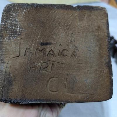 Collection of 4 African and Jamaican Tribal Art Sculptures