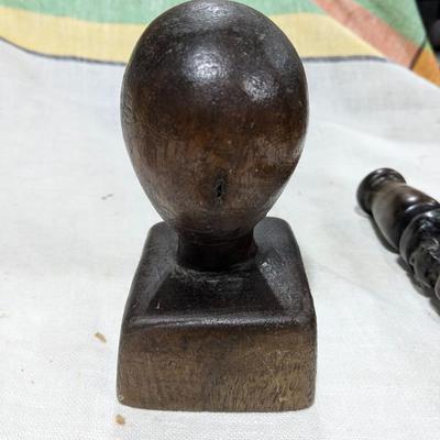 Collection of 4 African and Jamaican Tribal Art Sculptures