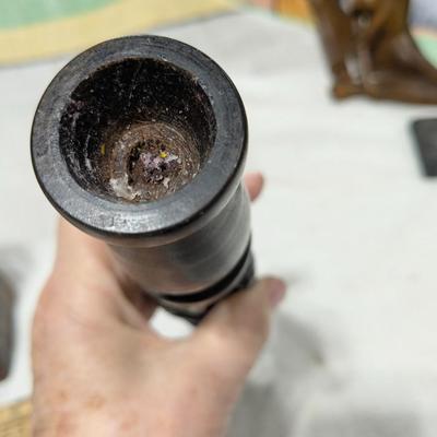 Collection of 4 African and Jamaican Tribal Art Sculptures