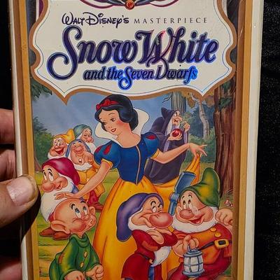 Vintage 1994 Walt Disney's Masterpiece Collection "Snow White and the Seven Dwarfs" VHS Tape - Classic Animated Film, Rare...